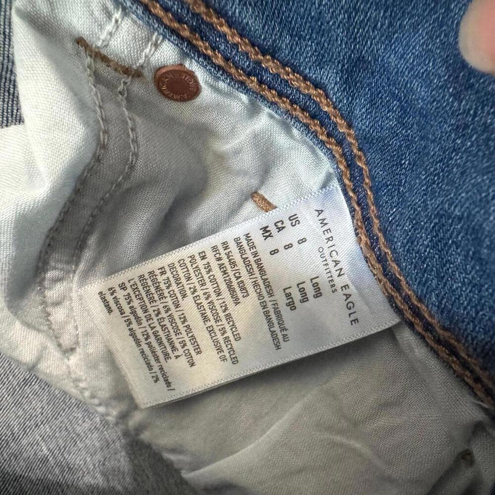 American Eagle Outfitters Women's Blue Jeans - Picture 5 of 5